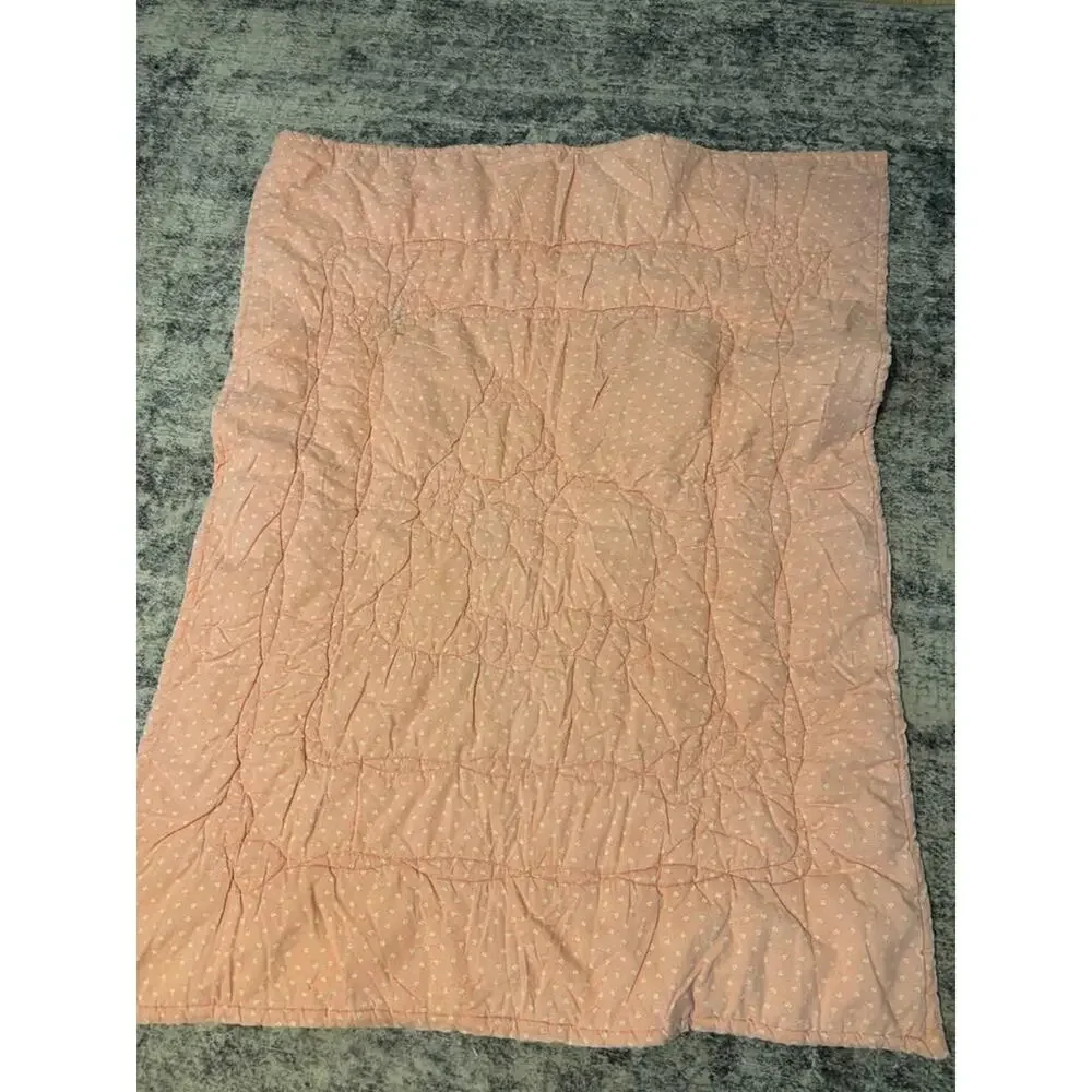 Vintage Retro Style Handmade Baby Quilt